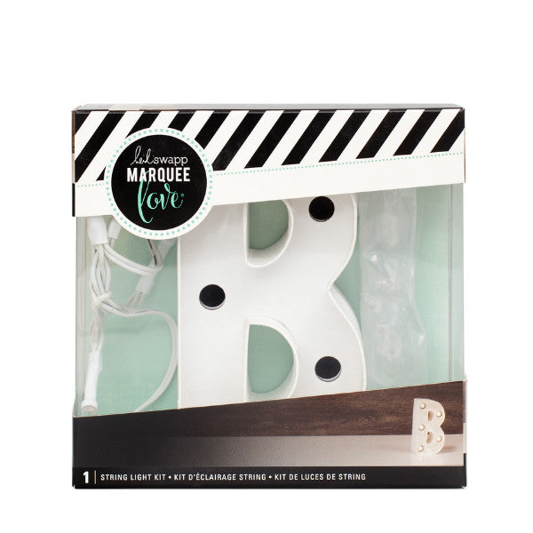 Letter B Marquee Love 10 cm