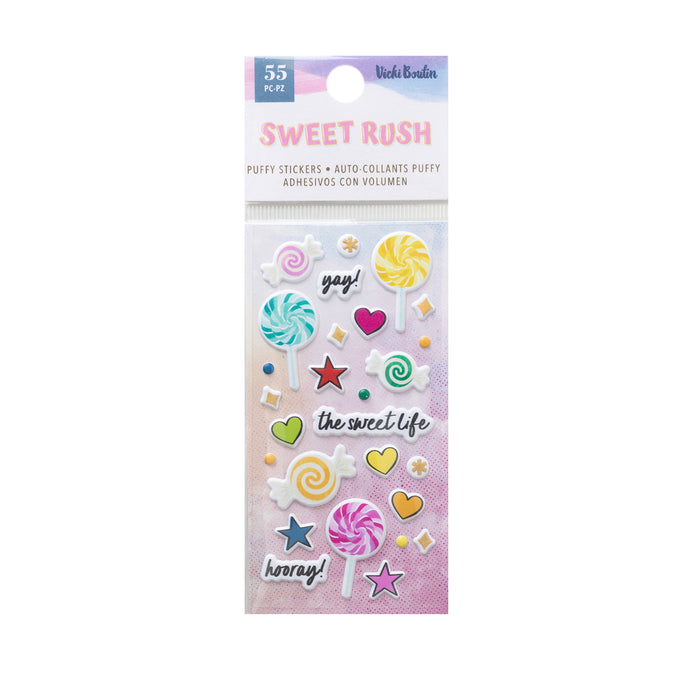 Puffy Sweet Rush Mini Stickers