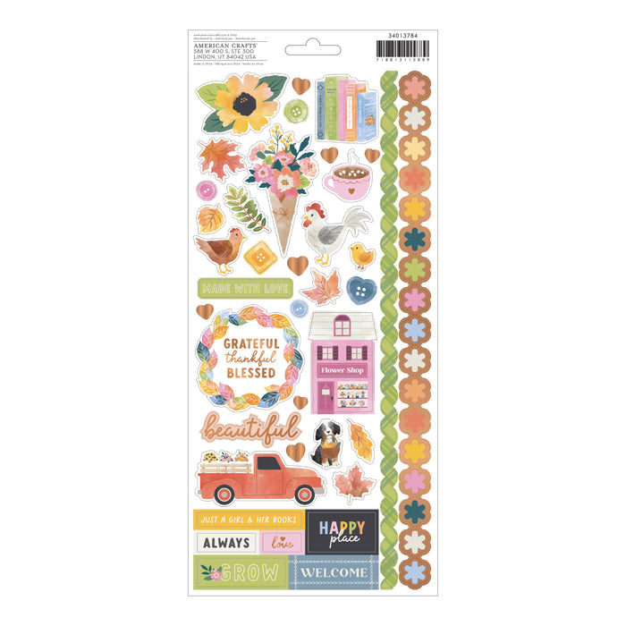 Garden Shoppe Sticker Sheet