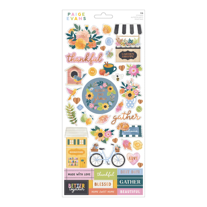 Garden Shoppe Sticker Sheet