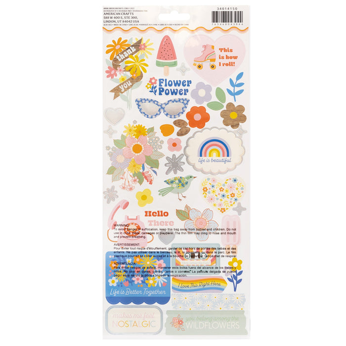 Flower Child Sticker Sheet