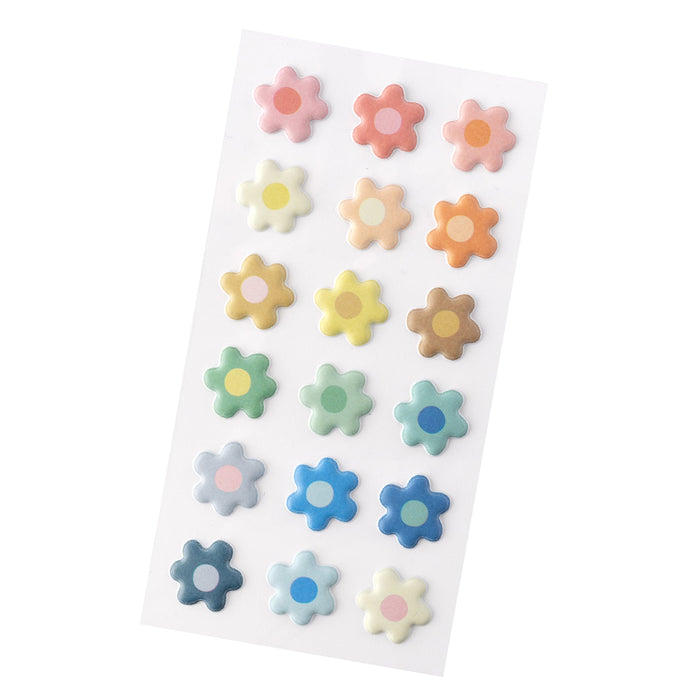 Mini Stickers Gonflés Enfant Fleur