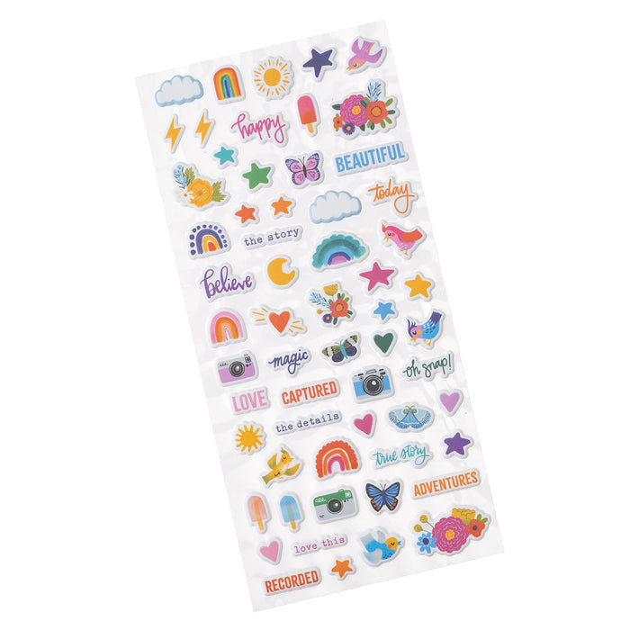 Mini Puffy Stickers Main Character Energy
