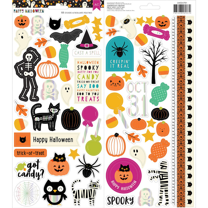 Happy Halloween Sticker Sheet