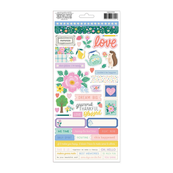 Poppy and Pear Sticker Sheet