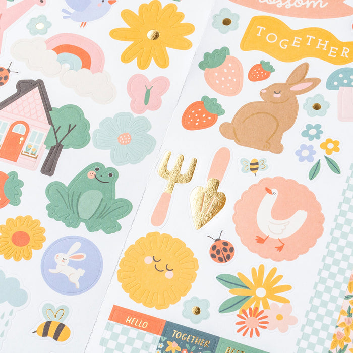 Sunny Bloom Sticker Sheet