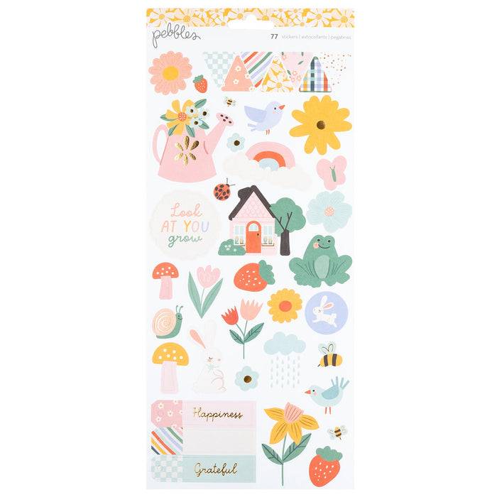 Sunny Bloom Sticker Sheet