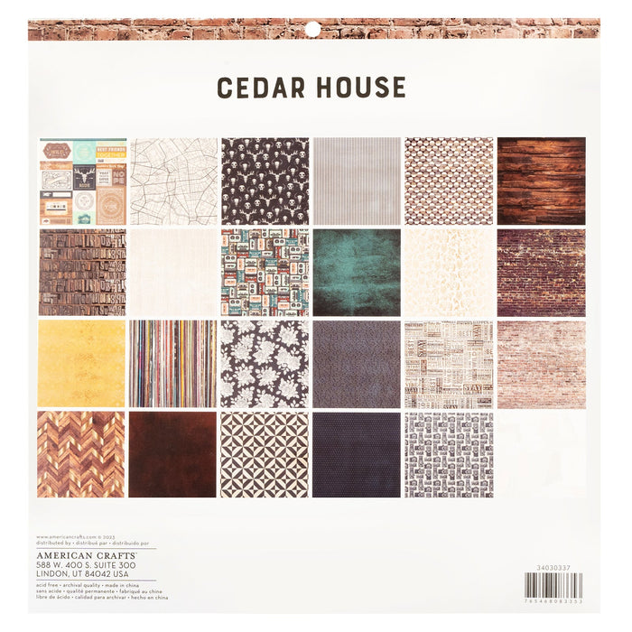 Grand bloc de papier Cedar House