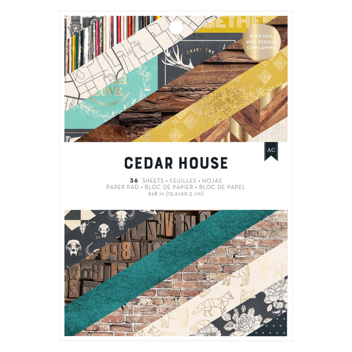 Cedar House Small Paper Block