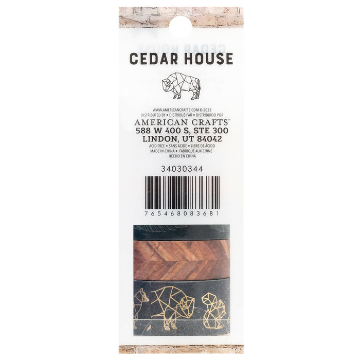 Washi Tape Cedar House