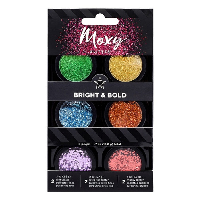 Moxy Glitter Pot Set Bright and Bold
