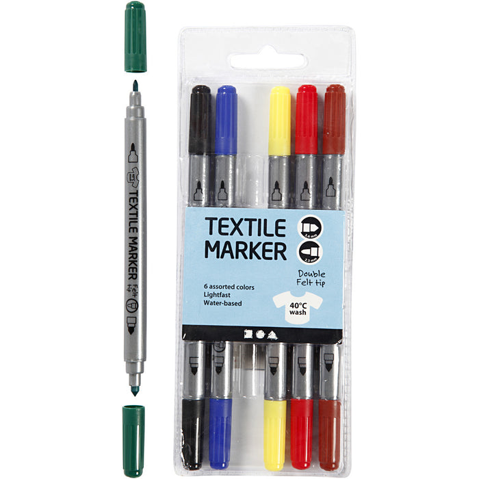 Fabric Markers Wide Line 6ud