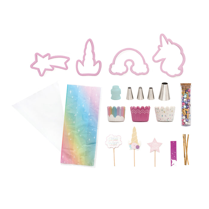 Unicorn Decorating Baking Kit Born To Sparkle