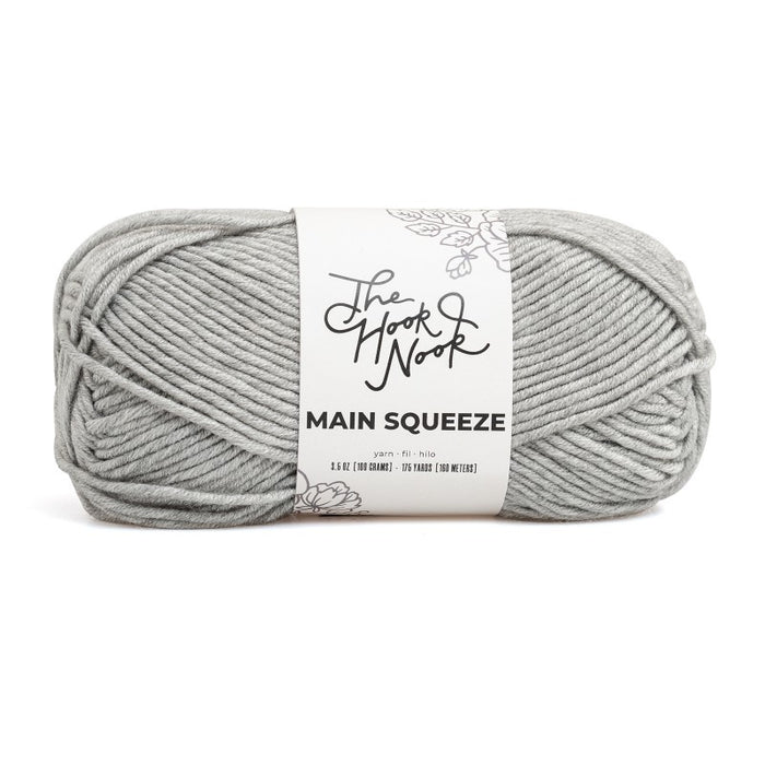 Madeja The Hook Nook Main Squeeze Worsted 100 gr. Gray Area