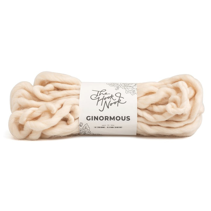 Ginormous The Hook Nook Jumbo Extra Thick Wool 200 gr. Natural State Of Mind