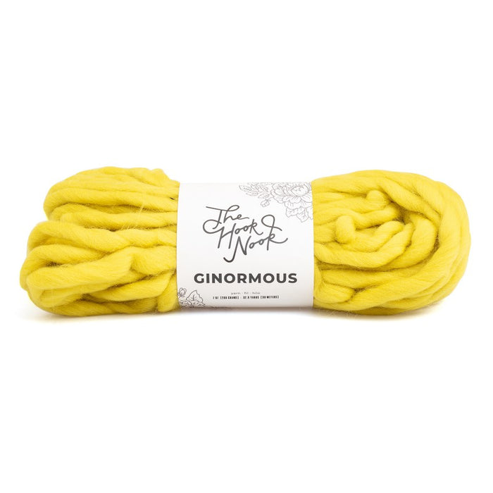 Ginormous The Hook Nook Jumbo Extra Thick Wool 200 gr. streets of gold