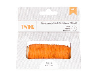 Hemp Twine Carrot Coil