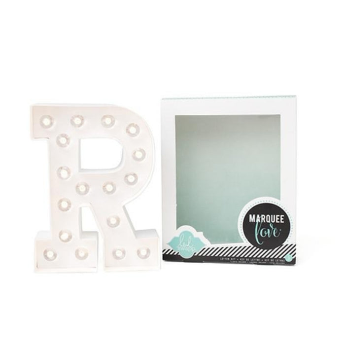 Letter R Marquee Love 20cm