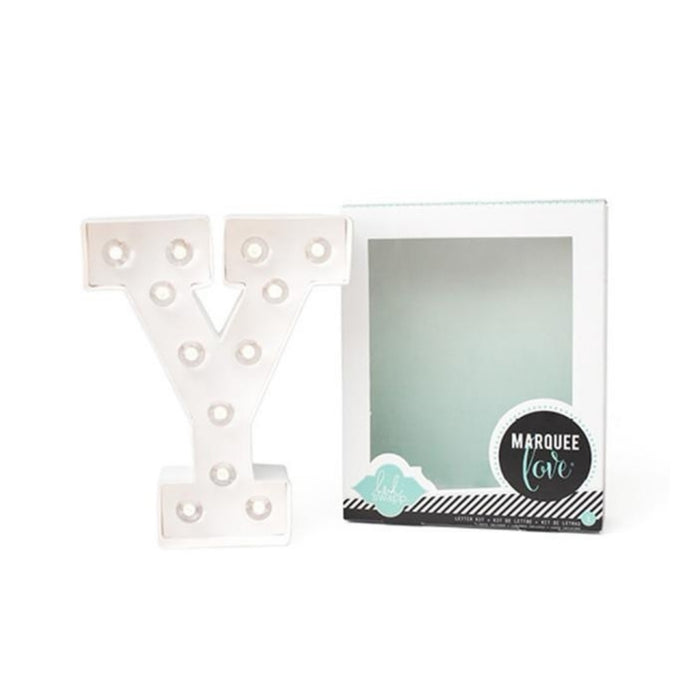 Letter Y Marquee Love 20cm