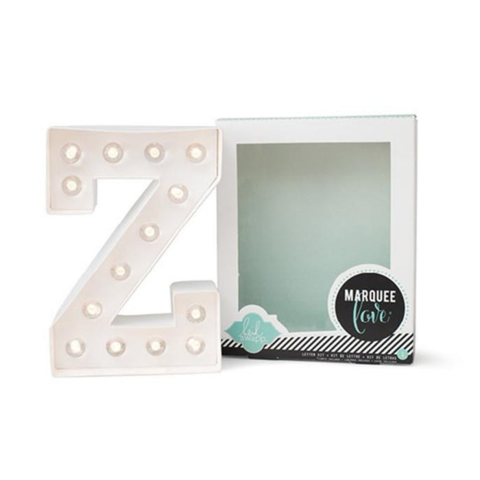 Letter Z Marquee Love 20cm