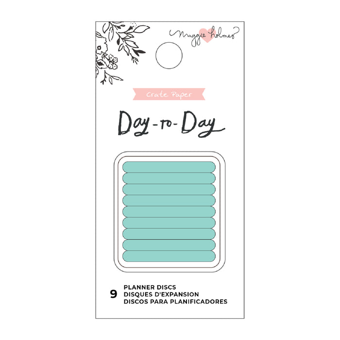 Planner Disc  Small Mint Day to Day Disc Planner