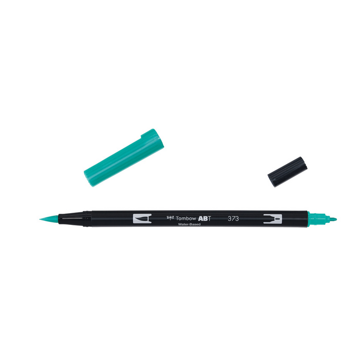Watercolour Pen Tombow Dual Brush-Pen Abt 373 Sea Blue