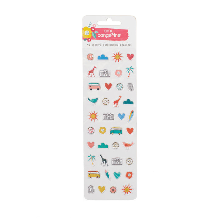 Puffy Mini Icons Stickers Oh Happy Life