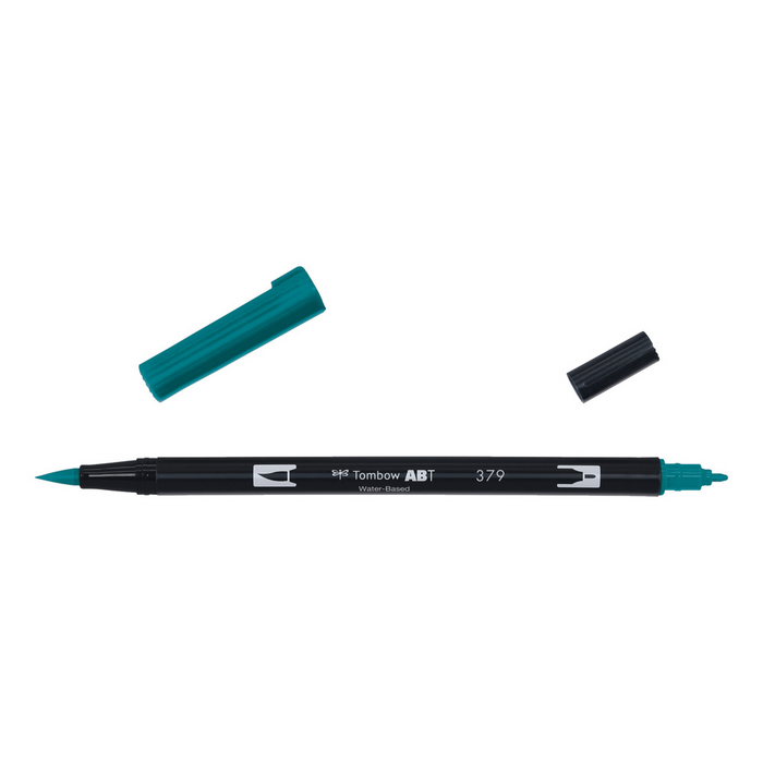 Tombow Dual Brush-Pen Abt 379 Marqueur aquarelle vert jade