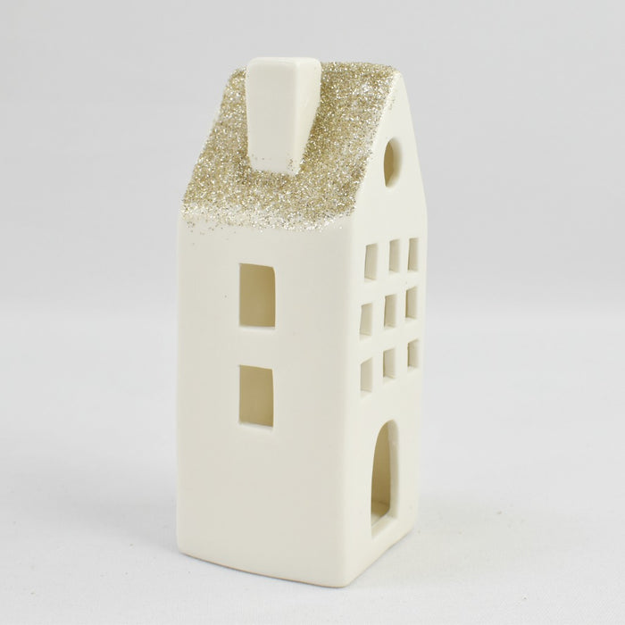 Small House with Led White Gold