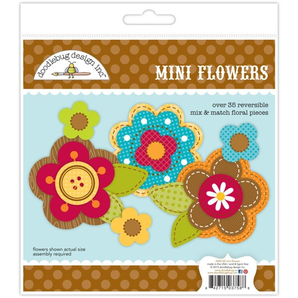 Happy Harvest Kit de création de mini fleurs en papier