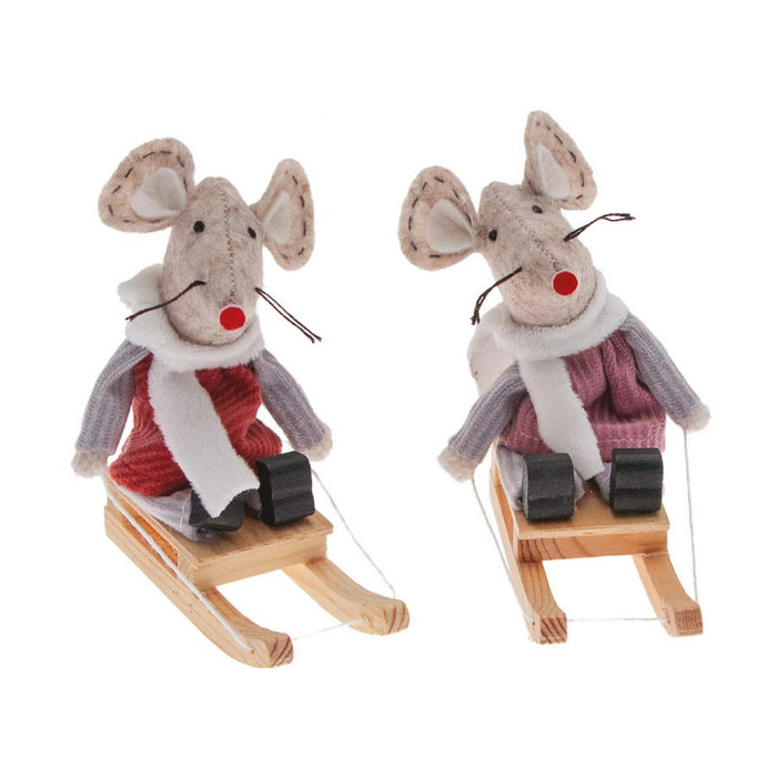 Mouse on Sled to Hang