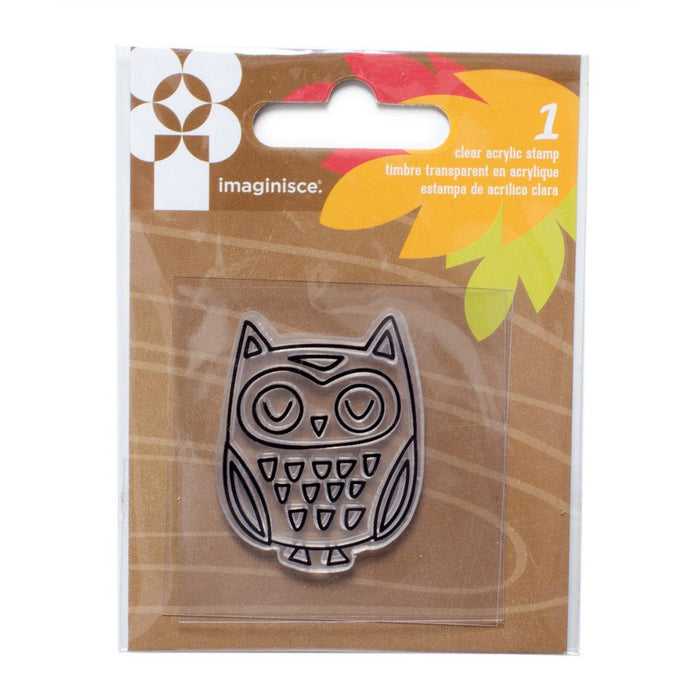 Give Thanks Owl Stamp