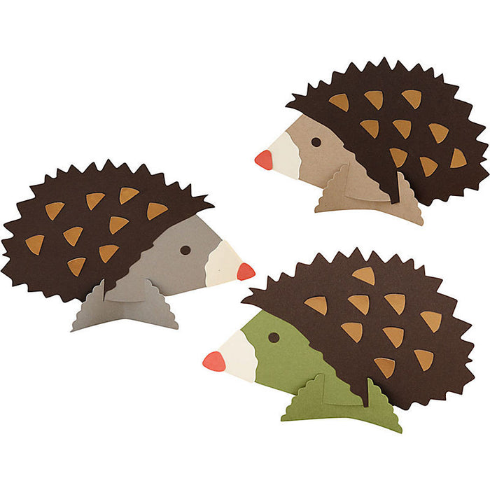 Paper Hedgehogs. Paper Hedgehog Kit