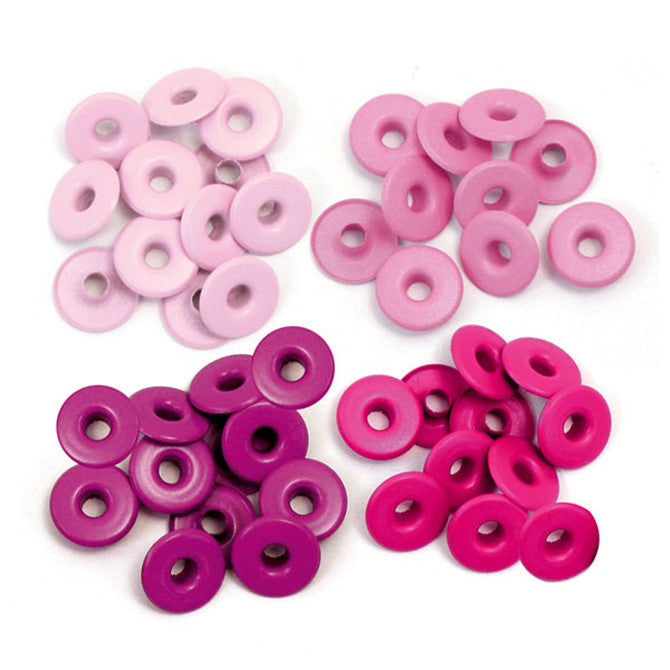 Ojales Pink. Wide Eyelets.