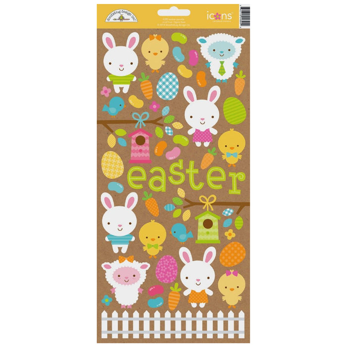 Easter parade sticker sheet