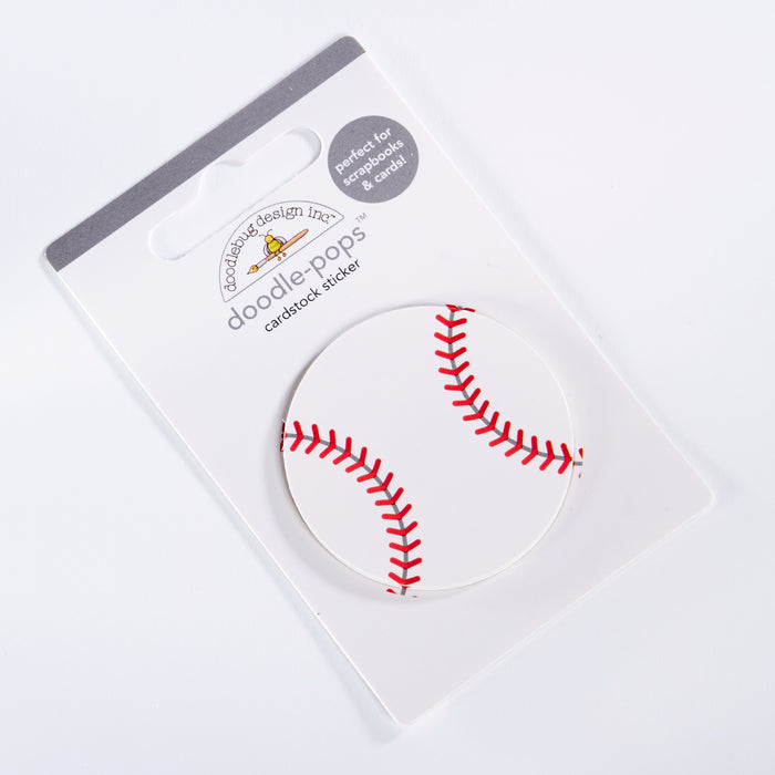 Baseball doodle-pops, Sticker 3D