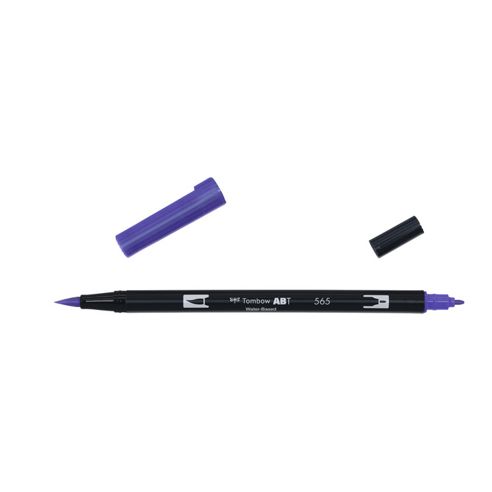 Rotulador Acuarelable Tombow Dual Brush-Pen Abt 565 Deep Blue