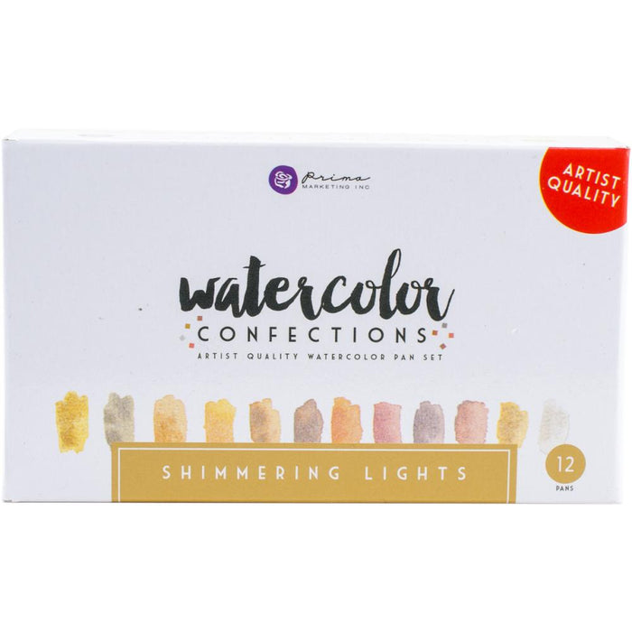 Watercolor Confections Shimmering Lights Watercolor Set