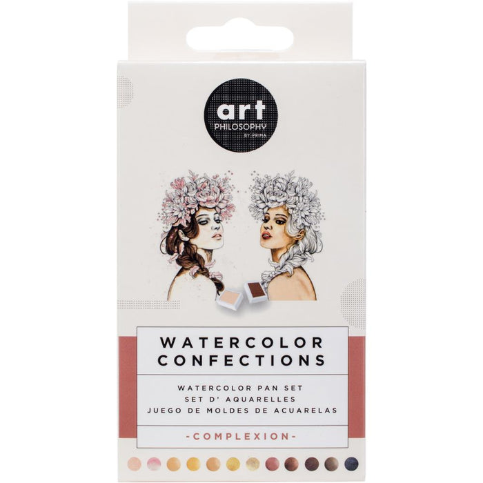 Set Acuarelas Watercolor Confections Complexion