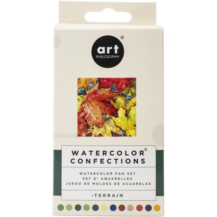 Set Acuarelas Watercolor Confections Terrain