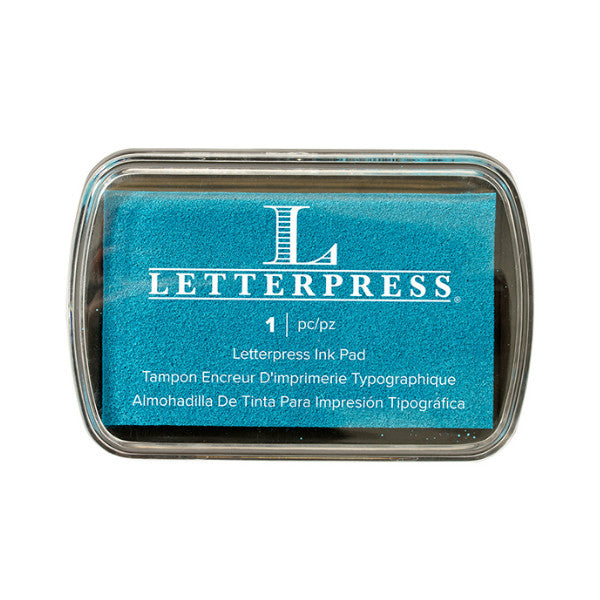 Ink Pad Blue Letterpress