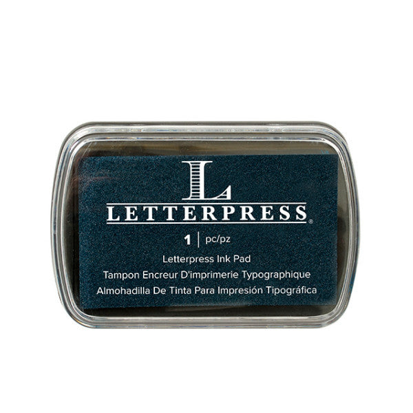 Ink Pad Navy Letterpress