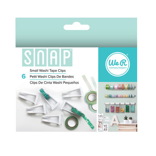 Washi Tape Clips Small Snap Storage