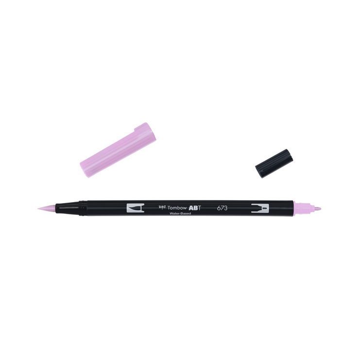Rotulador Acuarelable Tombow Dual Brush-Pen Abt 673 Orchid