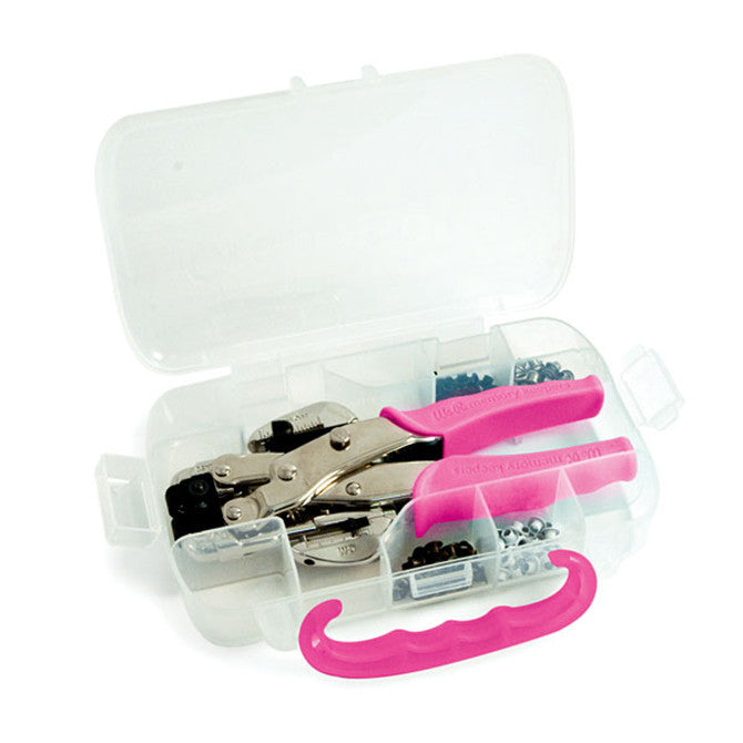 Kit di utensili e occhielli Crop-A-Dile Pink