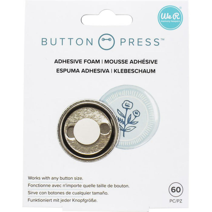 Foam Adhesivo Button Press