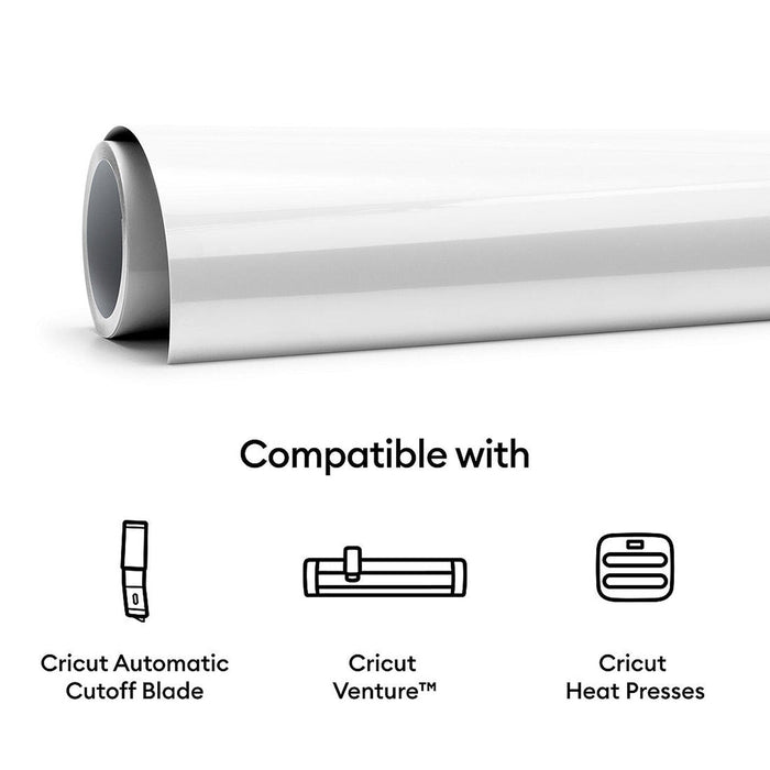 Cricut Venture Smart Thermocollant 63,5x152cm Blanc