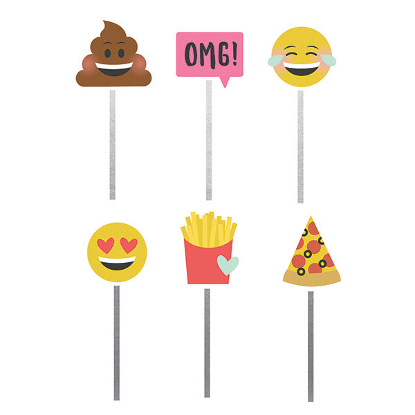 Clips décoratifs Emoji Love
