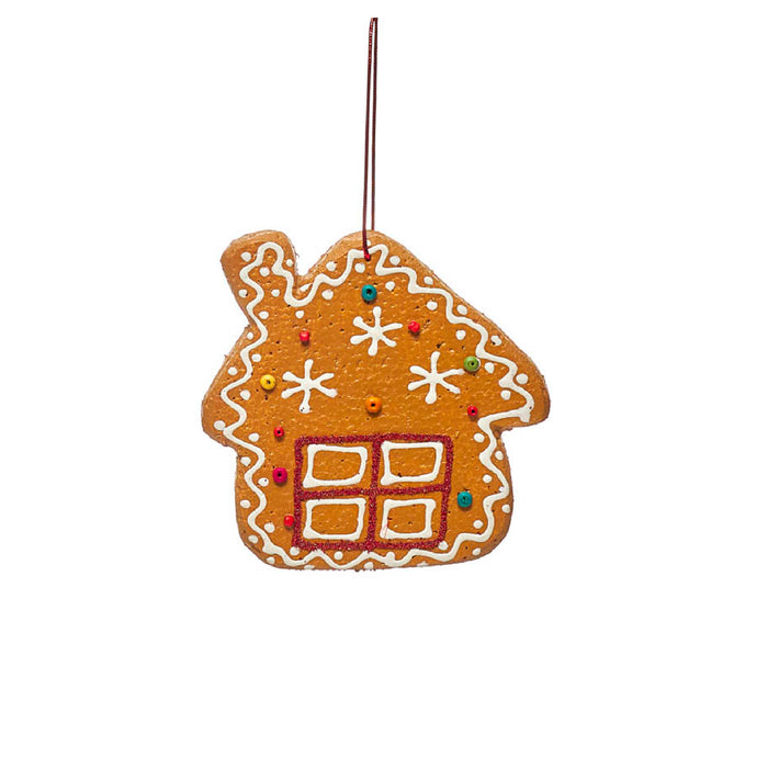 Christmas Ornament Small Gingerbread House Mod. 2