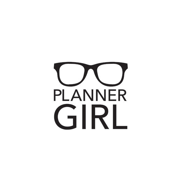 Sticker planificateur fille planificateur noir